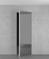 Скрытая дверь "1M INVISIBLE", с AL-кромкой c 4-х сторон, зеркало снаружи Скрытая дверь "1M INVISIBLE", с AL-кромкой c 4-х сторон, зеркало снаружи